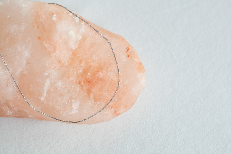 White Gold Box Chain